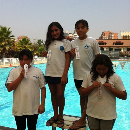 3° Lugar en 4 x 50 Combinado y 4 x 50 Libre